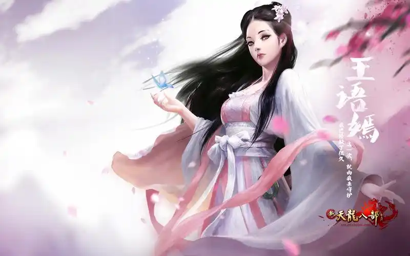 刺激好玩武侠游戏新天龙八部人物图片电脑桌面壁纸高清 第二辑