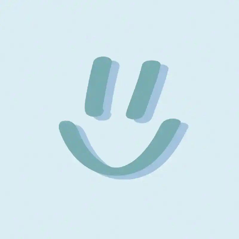 原创″微笑笑脸头像 女生头像  男生头像  简约头像  要的艾特我