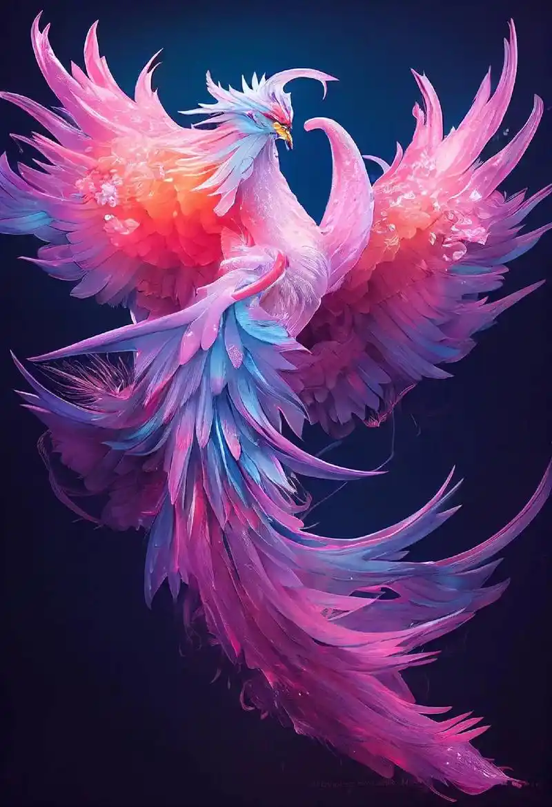 凤凰涅槃重生,幸运来临.当你刷到凤凰时,说明鸿运当头,留下一 - 抖音