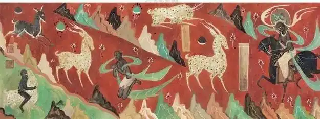 敦煌壁画莫高窟第257窟鹿王本生图欣赏