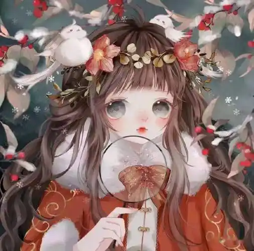 中秋节可以用的可爱古风头像哦