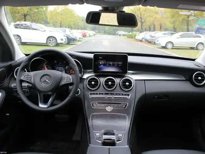 【2017款奔驰c级改款 c 200 l 运动型_中控区_40/381张图片】_汽车