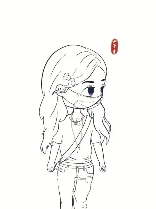 大美女呀～#画画的日常  #q版人物  #头像  #q版  #q版头像  #赵丽颖