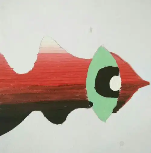 15广告班色彩构成优秀作品欣赏--颜色的表情