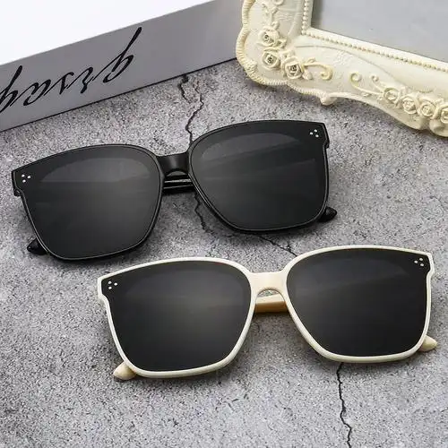 新款gm墨镜太阳眼镜网同款ing太阳眼镜韩版潮he022 男女同款太阳