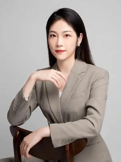 天真蓝证件照半身形象照拍摄