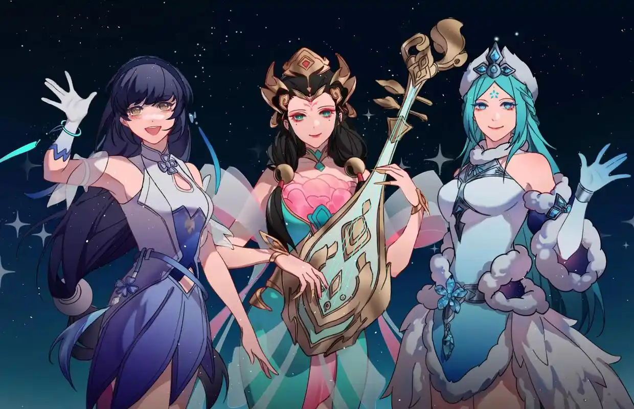 不愧是古代四大美女,也太美了吧!#王者荣耀