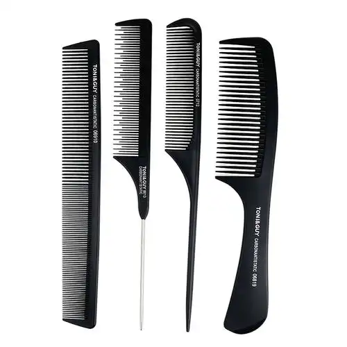 专业美发梳子防静电尖尾梳打毛造型理发剪发男梳家用大齿卷发女木