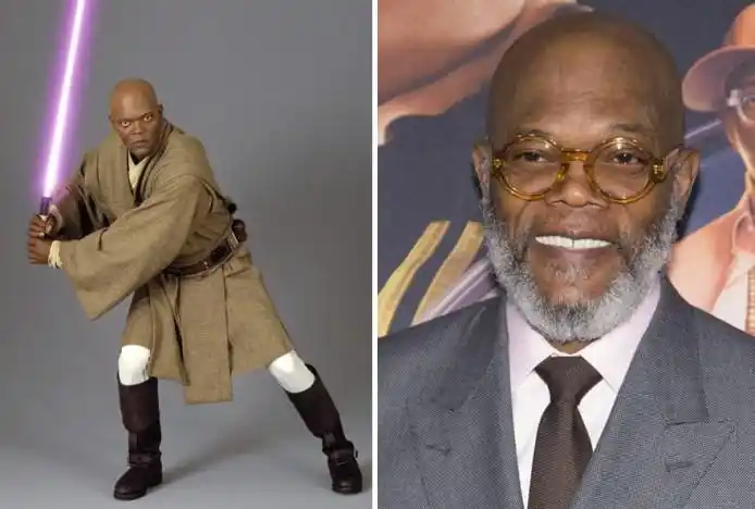 samuel l jackson – mace windu   2005 & 2015