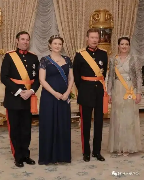 1.16比利时国王菲利普和王后玛蒂尔德出席第三场新年接待会