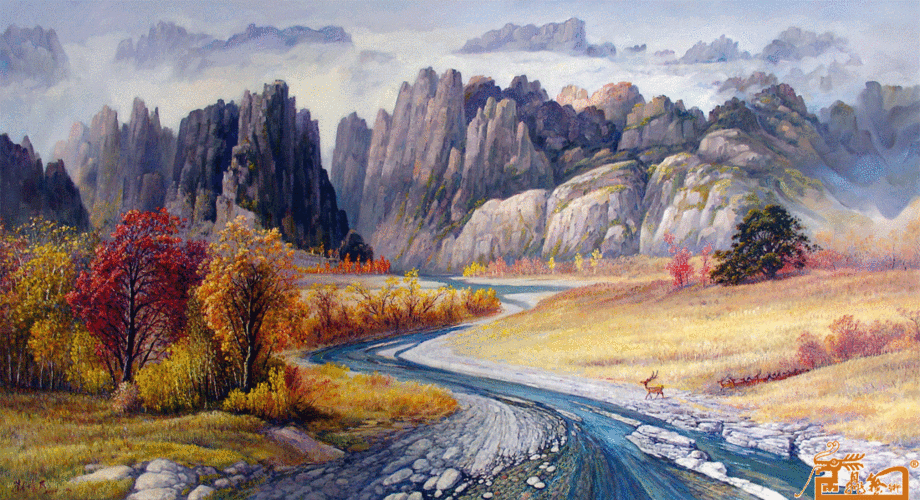 安徽名家书画,艺术精品陈列大厅