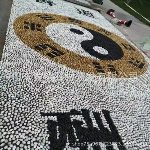 天然抛光雨花石鹅卵石地面石 景观绿化常用石材