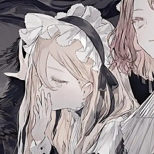 高冷霸气的动漫闺蜜头像_wi-fi_图片_字体