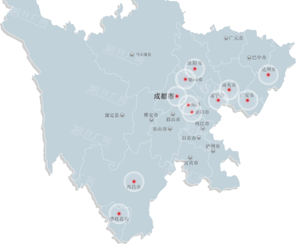四川省成都市高端社区小区门禁框架广告