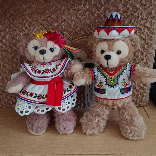 duffy and friends毛公仔好可爱