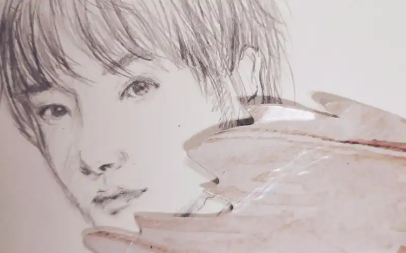 华晨宇铅笔手绘业余选手花花新粉来辽_哔哩哔哩 (゜-゜)つロ 干杯