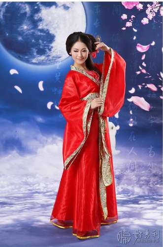 杨贵妃古装服装_正品古装杨贵妃醉酒演出服贵妃娘娘服戏曲影视服装