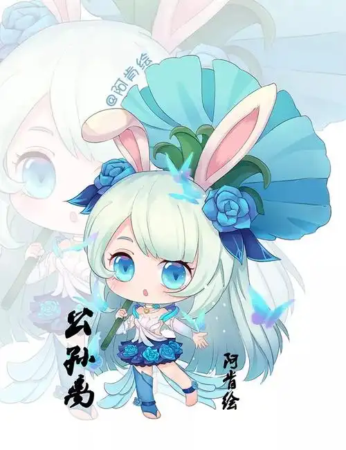 王者荣耀q版人物图 系列 侵删 - 堆糖,美图壁纸兴趣社区