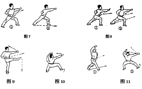 青年长拳动作要点及图解