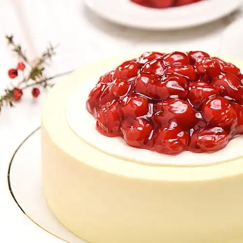 樱桃冻芝士慕斯蛋糕