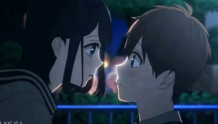 gif动漫亲亲表情包~ - 知乎