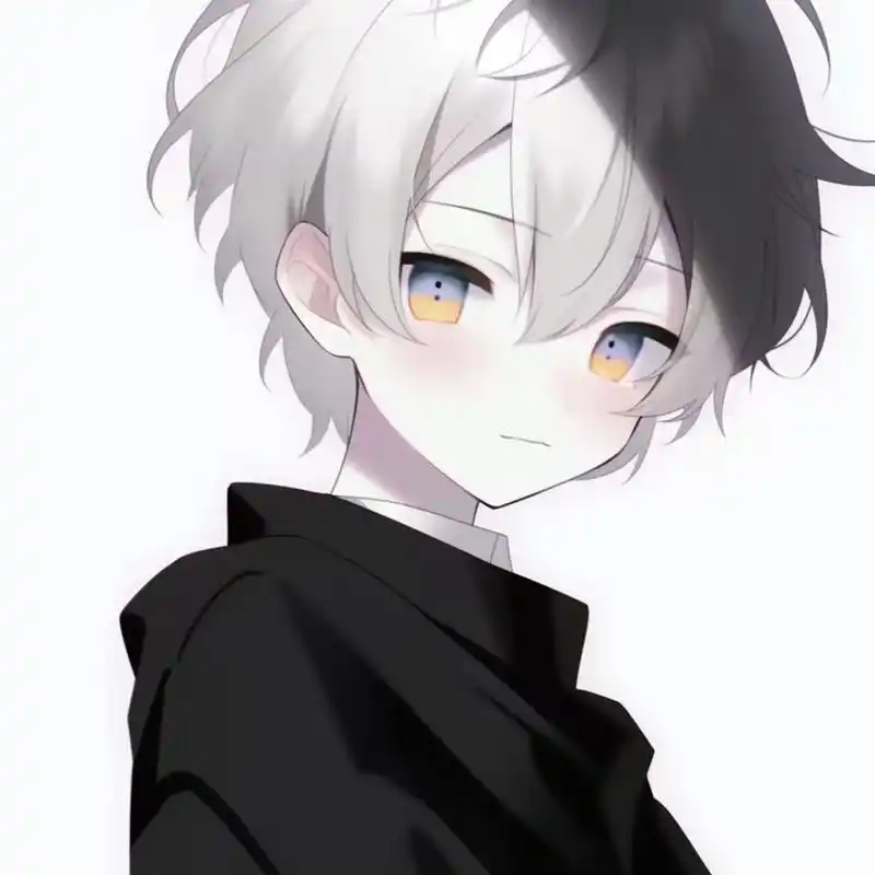 可爱小正太男生动漫头像|你说话可不能骗人哦