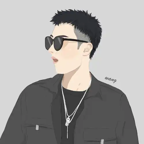 插画人物头像_馄馄饨饨吞吞-站酷zcool