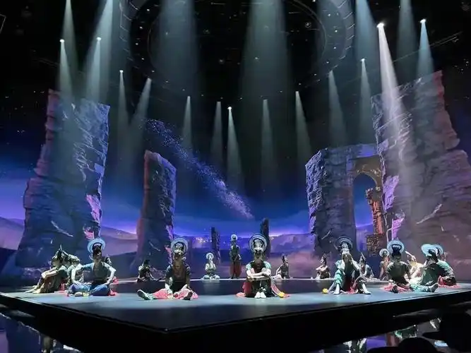 回顾国家宝藏第三期星汉灿烂xr舞台营造空灵之美