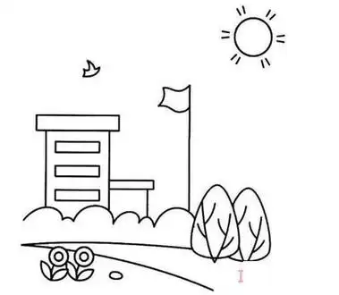 我去过的地方简笔画 - 简单简笔画