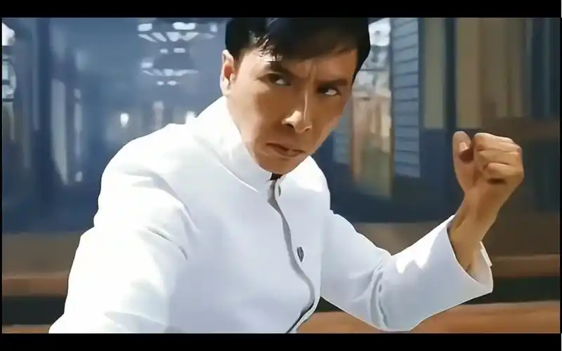 甄子丹武打影视片段,一人对抗日本军团,拳拳到肉