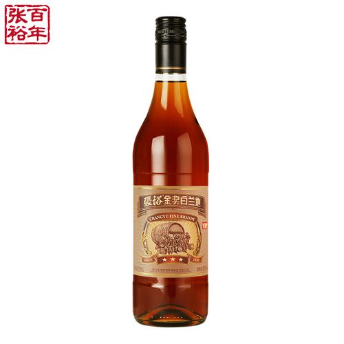 张裕金奖白兰地700ml 三星金奖白兰地 700ml 1瓶