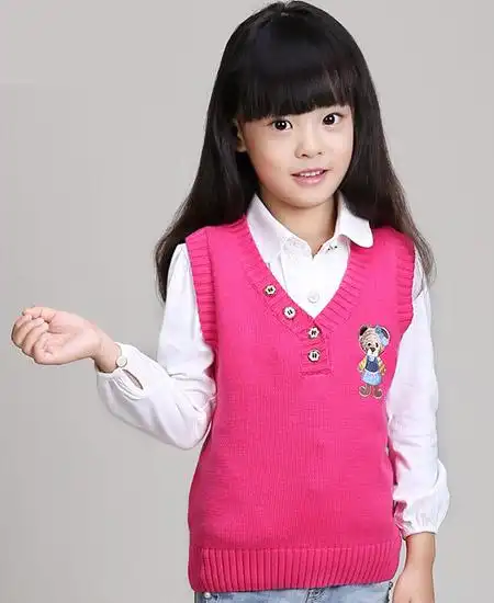 儿童女童马甲毛线背心,产品编号49576,供应产品—全球婴童网