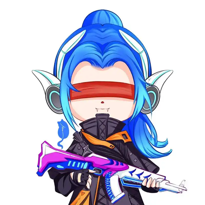 和平精英 #和平精英头像 #q版头像 #procreate - 抖音