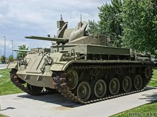 图说m41沃克猛犬轻型坦克纪念殒命朝鲜战场的美军中将