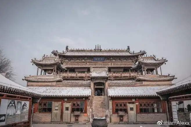 张家口蔚县玉皇阁玉皇阁坐落在蔚县城来自iamalexx微博