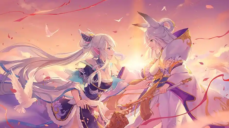 呆萌康纳初音精选二次元卡通人物动漫少女桌面壁纸二次元卡通漫画动漫