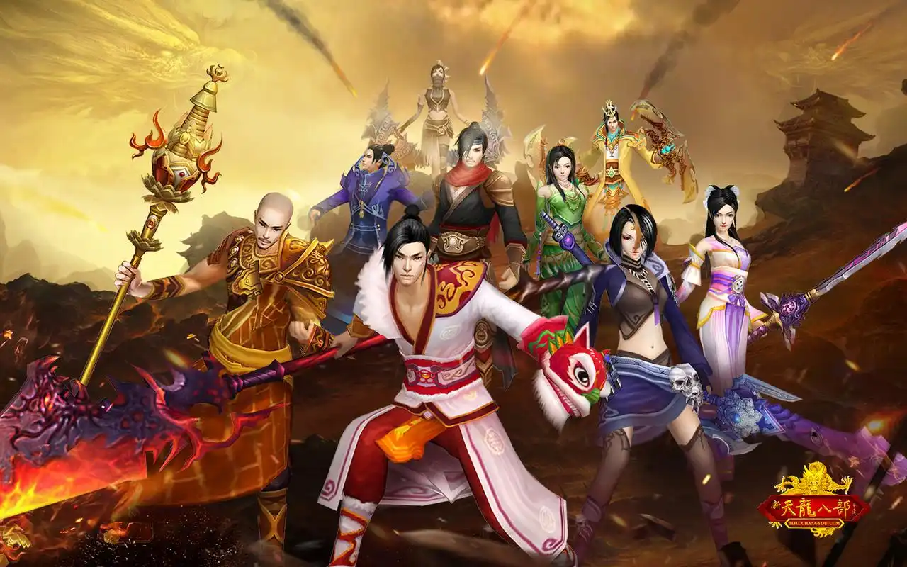 天龙八部其实在游戏里可以定义为是一个以战斗为主的场景,而且氪金