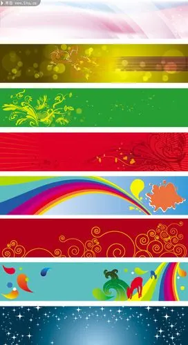 矢量横幅广告背景ai源文件-矢量素材-百图汇设计素材