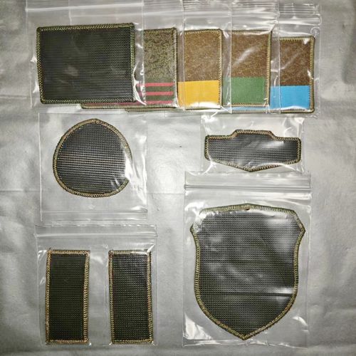 标志服饰新款魔术贴臂章领章肩章旗子帽徽套肩配饰收藏 帽徽 胸标 旗