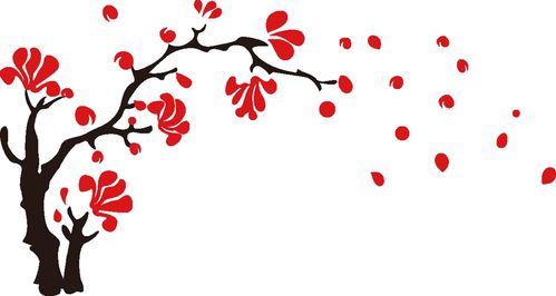 海报印制198贴纸墙贴图片素材417玉兰花 ai