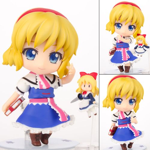 热血玩具模型手办 gsc 粘土人 275 东方project 爱丽丝 q版 可动