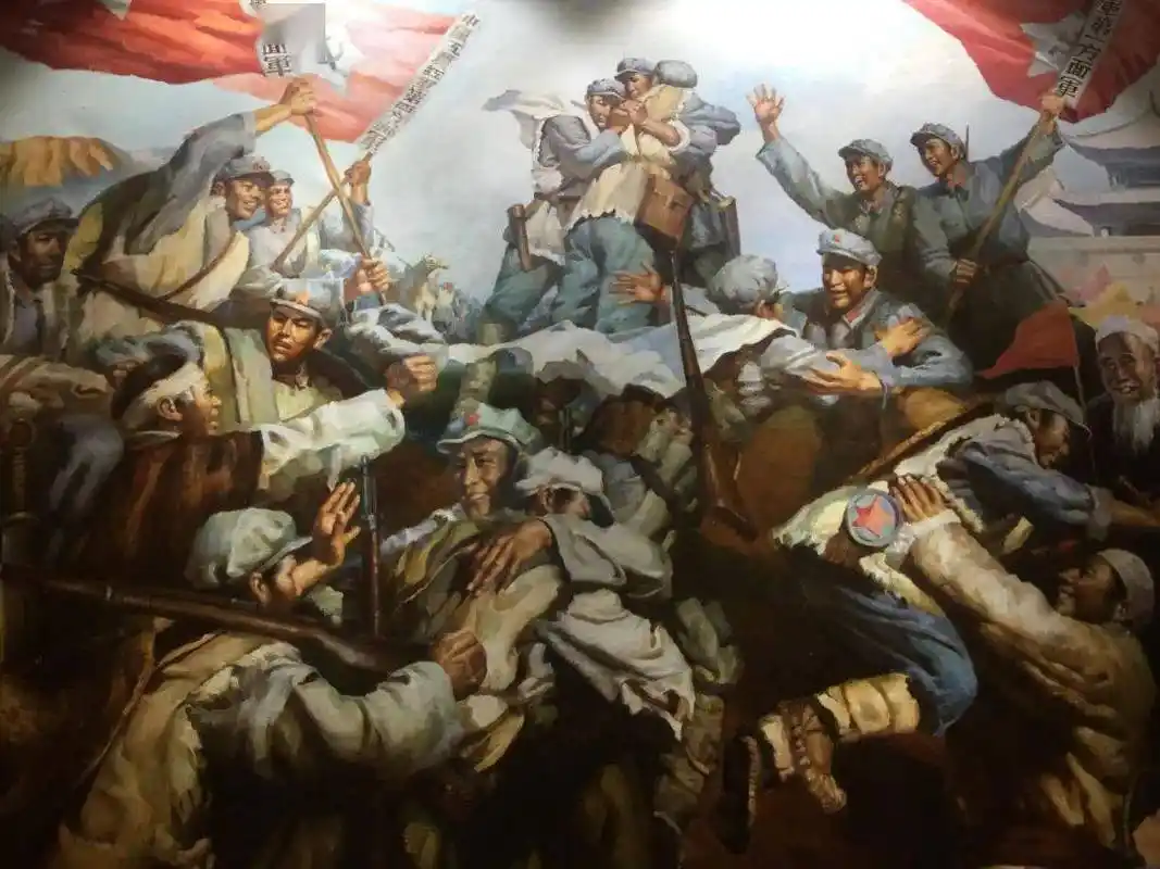 红色故事红军西征在七营的战斗