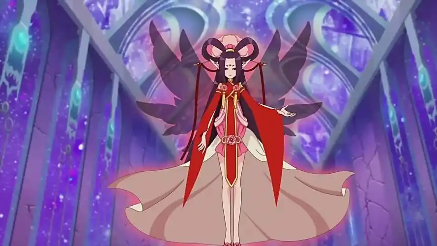 小花仙第三季 黑化牡丹花精灵王如意 自截