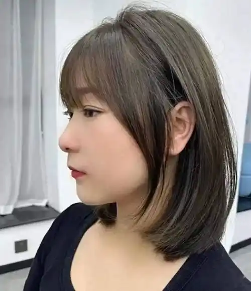 又奶又甜齐肩短发