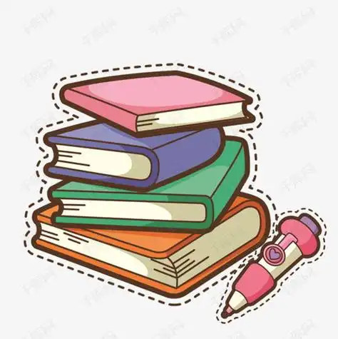 免费下载高清psd彩色图书卡通书本海报设计免抠png图片素材模板下载