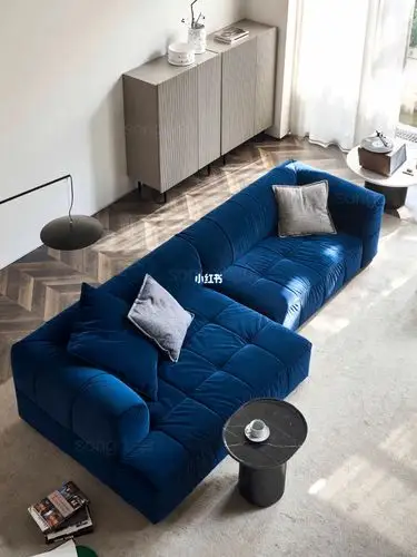 贵族色彩宝石蓝沙发多了低调的贵族气质