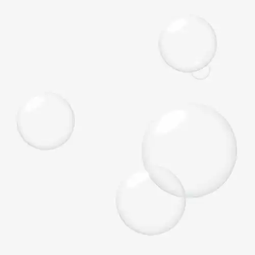 免抠透明白色小泡泡免抠素材免费下载_觅元素51yuansu.com