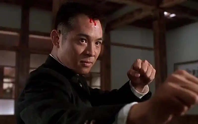 功夫皇帝-"李连杰"巅峰动作电影混剪,小平头中山装的李连杰是无敌的