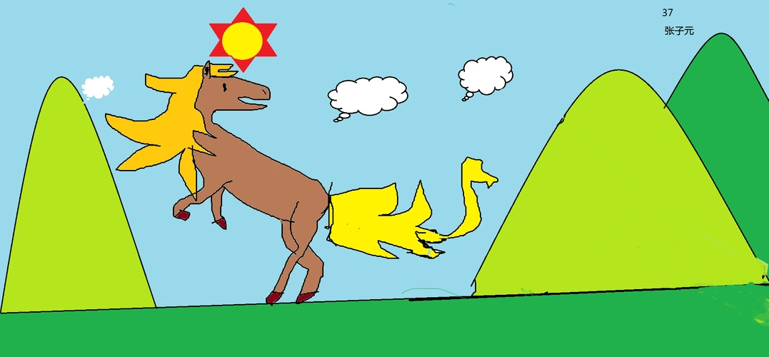 电脑画图创意作品