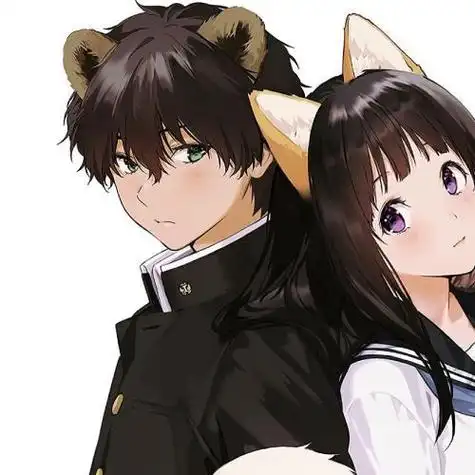 优质男左女右动漫情侣头像愿你有人陪伴不再害怕孤单